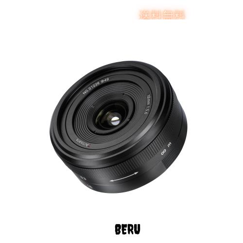 7artisans 18mm F5.6 超広角レンズ フルサイズ対応 パンケーキレンズ 146g 軽量 小型 0.3m最短撮影距離 風景/建物/旅行やストリート撮影