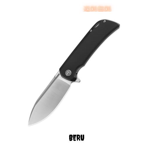 Petrified fish PFB05 Tunny 折りたたみナイフ3.86インチ14C28NサテンブレードスチールMicartaハンドルEDCアウトドアキャンプ用ポケット
