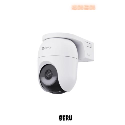 【Amazon.co.jp限定】EZVIZ(イージービズ) 防犯カメラ 屋外｜録画機能付き 24時間 常時録画（AOV）｜PTZ自動追尾 2K+ 4MP｜防犯カメラ無