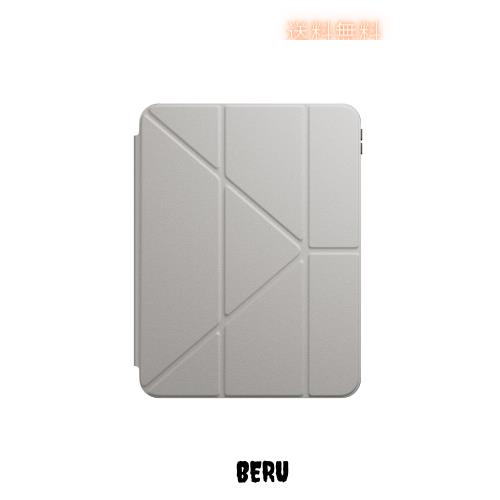Native Union Active Case for iPad ？ 軽量で耐久性のある4-in-1スタンドケース（マットTPUバック）？ Apple Pencilホルダー付き ？ 自動ウ