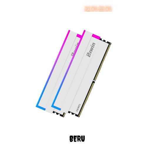 Biwin DW100 DDR5 6000MT/s (PC5-48000) デスクトップPC用メモリ 32GB（16GB×2枚） CL28 RGBライティング Intel XPM 3.0/AMD EXPO両対応