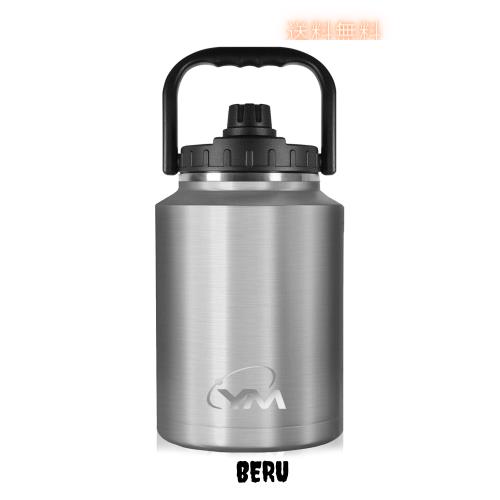 KollyKolla アイスコンテナ 水筒 3.8L大容量 不？？ 漏れ防止 アイスジャグ キャンプ コンテナ キャンプ ジャグ アイスボックス 魔法瓶 水