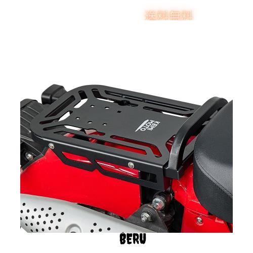 KEMIMOTO バイク リアキャリア ラック CT125 ハンターカブ(JA55/JA65)用 HONDA ハンターカブ シートバッグを取付可能 リアシートクッショ