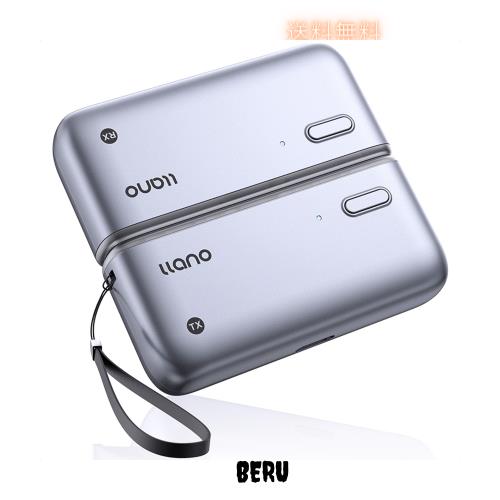 「2025年新登場 世界最小クラス」llano ワイヤレスhdmi 無線 送受信機セット 最大50m無線伝送 日本技適認証取得 1080P/2.4G/5G超低遅延