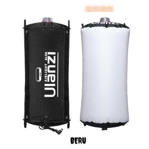 Ulanzi AL60 撮影ライト ビデオライト MAX電力68W インフレータブルLED CCT 色温度2700K-6500K 調光可能 超高輝度 Type-Cポートで給電 自
