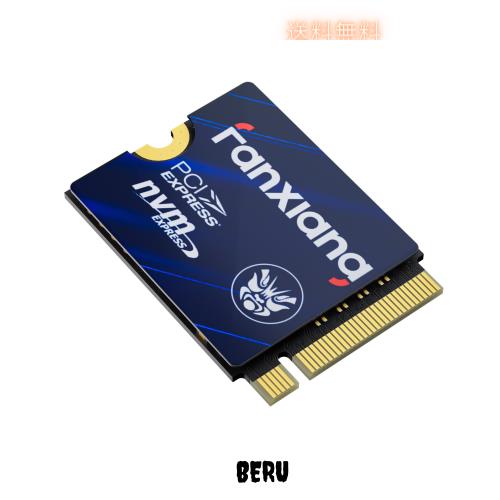 Fanxiang S630 SSD 2230 M.2 2TB PCIe Gen4 NVMe 最大読込5200MB/秒 最大書込4500MB/秒 内蔵SSD ゲーム向け ミニpc/ノートパソコン/Steam
