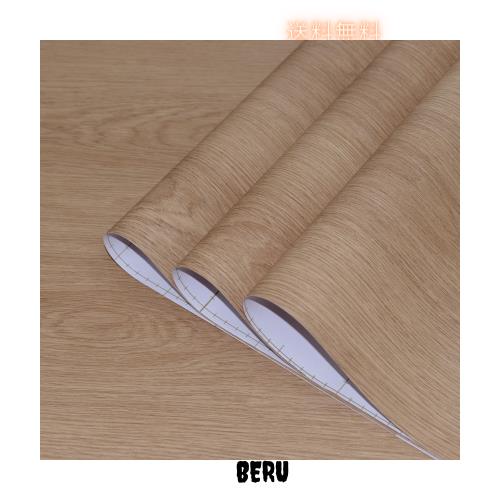 TOTIO ウォルナットの木目リメイクシート 超広幅茶色木目調自貼壁紙シール 60CMx9M 気泡のないデザイン マット 厚手 剥がせる 防水 防油