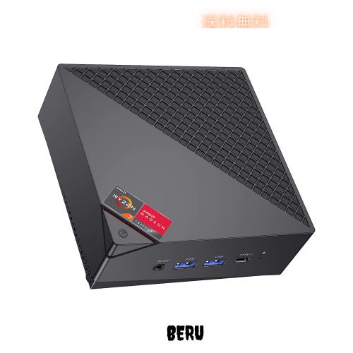 ミニPC AMD Ryzen 7 5825U 16GB RAM 512GB SSD, Mini PC 8C/16T