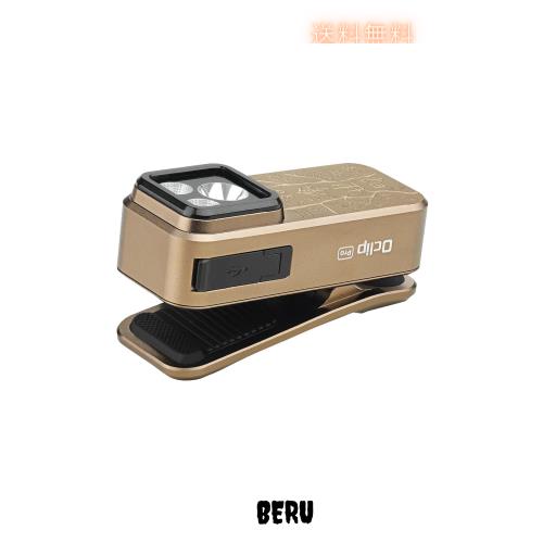 OLIGHT(オーライト) クリップライト LEDランニングライト 軽量 小型 3つの光源 500ルーメン 射程120メートル IPX6防水 Type-C充電式 クリ