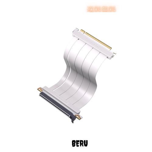 EZDIY-FAB PCIe 5.0 x16 ライザーケーブル 20cm 180度 128GB/s 超高速転送 RTX 50/40・RX 9000/7000 対応 GPU垂直マウントブラケット PCI