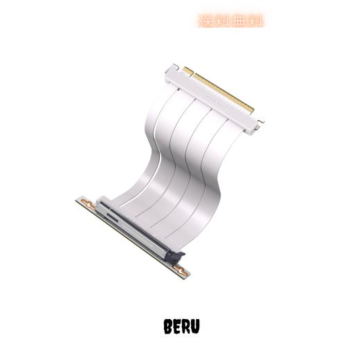 EZDIY-FAB PCIe 5.0 x16 ライザーケーブル 20cm 90度 128GB/s 超高速転送 RTX 50/40・RX 9000/7000 対応 GPU垂直マウントブラケット PCIe