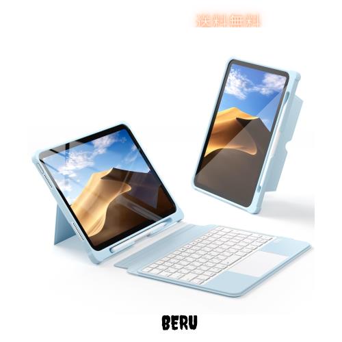 【業界革新版】Omikamo iPad A16 11世代＆10世代専用 人間工学日本語配列キーボード ipad a16 ケース キーボード付き タイピング角度調整