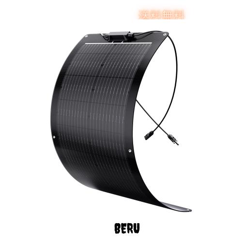 ZOUPW フレキシブルソーラーパネル 50W PERC 11BB ソーラーパネル ステンレス結束バンドとカラビナ付属 12Vシステム対応 IP68防水 キャン 9,623円