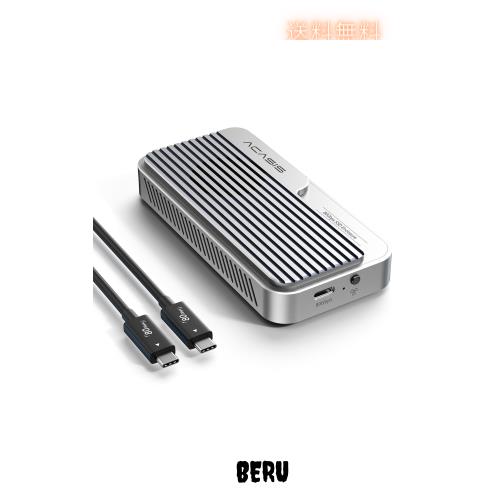 ACASIS 80Gbps M.2 NVMe SSDエンクロージャ、（冷却ファン搭載） m.2