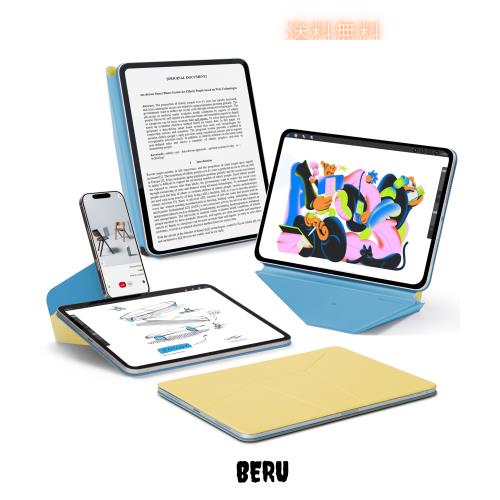 MOFT【公式直営店】ダイナミックフォリオ iPad Pro 11インチ ケース（第4/3/2世代、2020-2022）多角度調整 横置＆縦置 強力マグネット 軽