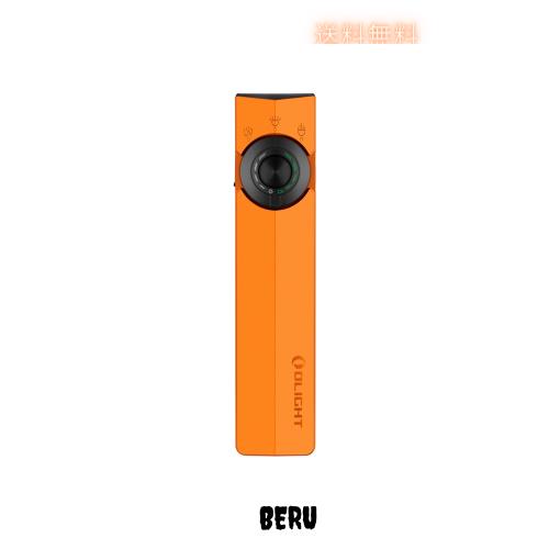 OLIGHT(オーライト) ArkPro ledライト EDC フラットフラッシュライト スポット/広角/UV/緑の光束 4光源 1500ルーメン Type-C＆MCC充電式