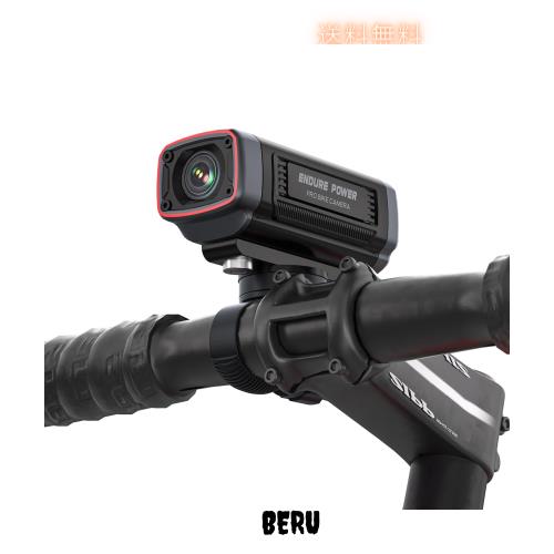 AKEEYO AKY-710LITE バイクドライブレコーダー 200万画素 2K/30fps バイク/自転車両用 最大7.5時間連続使用可能 2.4GWIFI スマホ連携 充