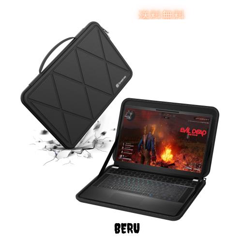 Smatree M121 16インチ ハード保護 ノートPCスリーブケース、 DELL Alienware X16 Gaming Laptop/G16 Gaming Laptop、ACER Predator Heli