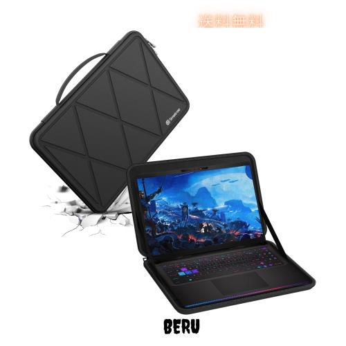 Smatree M128 17インチ ハード保護 ノートPCスリーブケース、 MSI Vector 17/Raider GE78HX/GE78対応 ノートパソコンケース PCバッグ 全