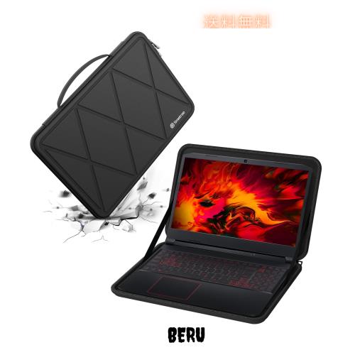 Smatree M110 16インチ ハード保護 ノートPCスリーブケース、 Lenovo IdeaPad Gaming 3/3i、ASUS ROG Zephyrus Duo 15/TUF Gaming、HP OM