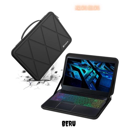 Smatree M114 16インチ ハード保護 ノートPCスリーブケース、 Lenovo LOQ、ACER Predator Helios 15、GIGABYTE AORUS 16対応 ノートパソ
