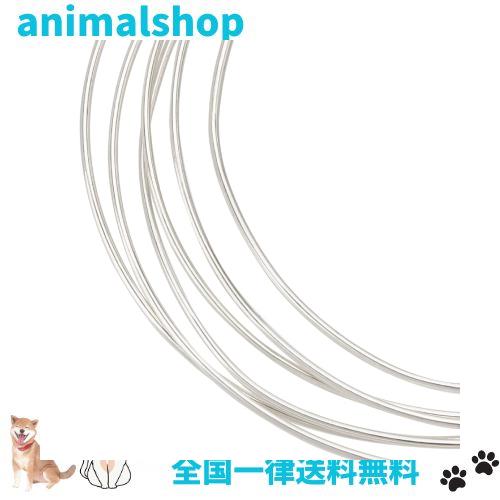 BENECREAT 1m シルバーワイヤー 0.8mm 999純銀製 銀ワイヤー アクセサリーワイヤー クラフトワイヤー 光沢感 ジュエリー作り 手芸用