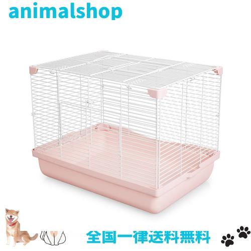 YOKITOMO 小動物ケージ デグー ケージ お掃除しやすい 通気 持ち運びやすい モルモット うさぎ ハムスター ゴールデンハムスター キンク