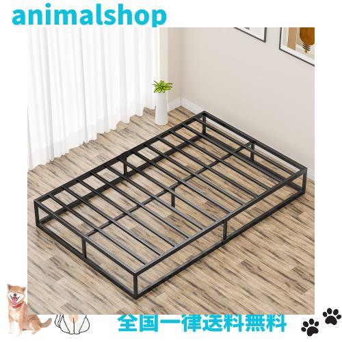 Holdm ベッドフレーム セミダブル 耐荷重300kg メタルベッドフレーム 静音 すのこベッド下収納 耐久性 通気性 組立簡単 工具付き パイプの通販は