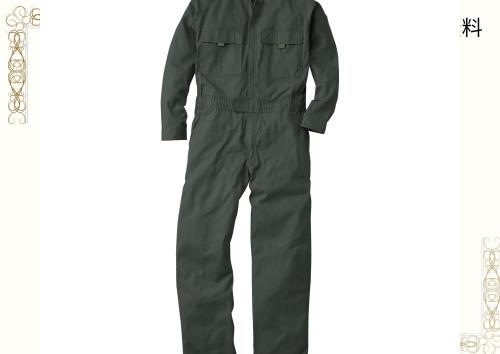 [SOWA] つなぎ 9000 オーバーオール 続き服 長袖 16カラー (6L, グリーン)の通販は