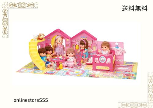 メルちゃん おせわパーツ かいだんつきのみんなあつまれ！なかよしハウスの通販は 7,645円