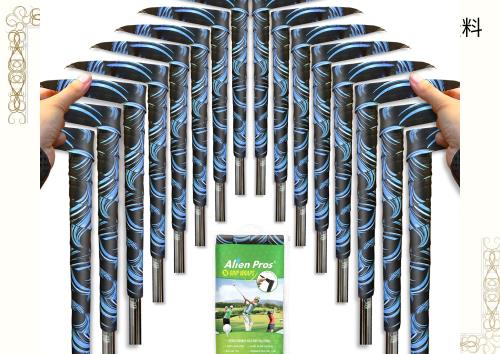 Alien Pros ゴルフラッピングテープ（16個青い波）マジック - 革新的なゴルフクラブグリップソリューション-1分以内に、新しいグリップにの通販は 5,415円