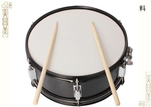 Btuty スネアドラムヘッド14インチ ドラムスティック付きドラムキーストラップ (ブラック)の通販は 9,379円