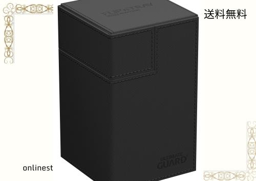 Ultimate Guard(アルティメットガード) Flip`n`Tray デッキケース 100+ Xenoスキン モノカラー ブラックの通販は