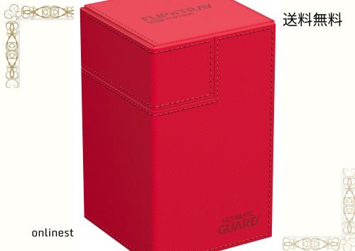 Ultimate Guard(アルティメットガード) Flip`n`Tray デッキケース 100+ Xenoスキン モノカラー レッドの通販は 5,117円