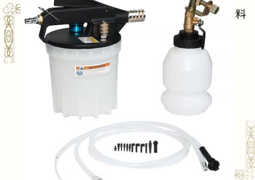 BluFied 自動車 ブレーキフルード 交換工具 2L 真空ブレーキブリーダーオイル交換装置キット ブレーキブリーダーボトル ホース フルードの通販は