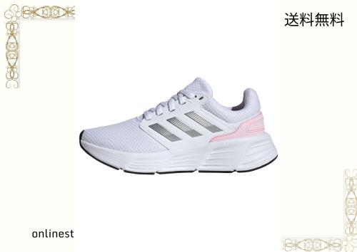 [アディダス] ランニングシューズ GLX 6 LIU99 レディース フットウェアホワイト/シルバーメタリック/クリアピンク(IE8150) 23.5 cmの通販は 6,754円