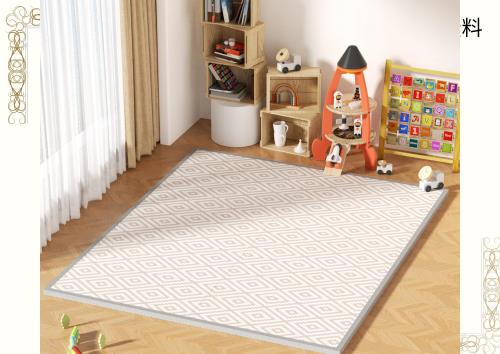 GruFini プレイマット 赤ちゃん 折りたたみ 200×150×2cm 厚手 安全検査済み ベビーマット 防水 防音 ベビープレイマット 滑り止め おしの通販は 6,840円