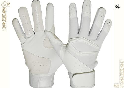 カッターズ (CUTTERS) バッティング グローブ 手袋 B444S パワーコントロール4.0 ソリッド 両手用 野球 ソフトボール M ホワイト