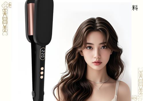 カールアイロン 32mm ウェーブアイロン 挟むだけ ヘアアイロン 140℃〜220℃ ワッフルアイロン５段階温度調節 やけど防止 千万級マイナスの通販は 5,903円