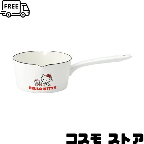 スケーター ホーロー 両口 ミルクパン 15cm 1.2L ハローキティ ＆ タイニーチャム サンリオ ENMP1-A 5,440円