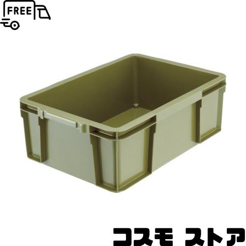 TRUSCO(トラスコ) THC型コンテナ 有効内寸442×298X255 OD THC-35A-OD × 9個 【ケース販売】