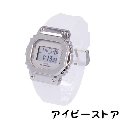 CASIO カシオ G-SHOCK ジーショック Gショック腕時計 時計 メンズ レディス デジタル スクエア メタル Sシリーズ クリア GM-S5600SK-7 [