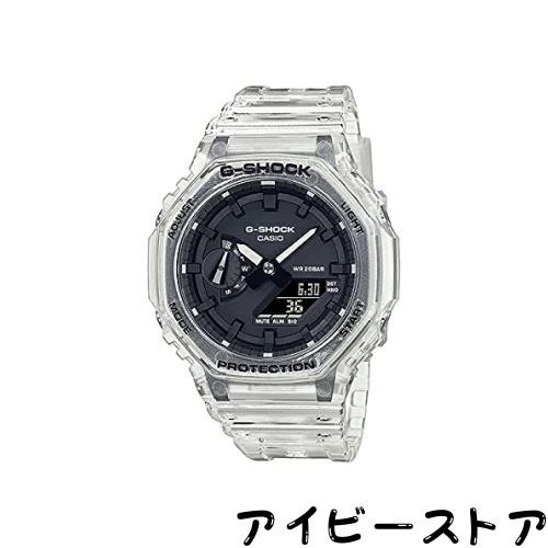 CASIO カシオ G-SHOCK ジーショック Gショック Skeleton Series スケルトンシリーズ 腕時計 時計 メンズ スケルトン GA-2100SKE-7A [並行