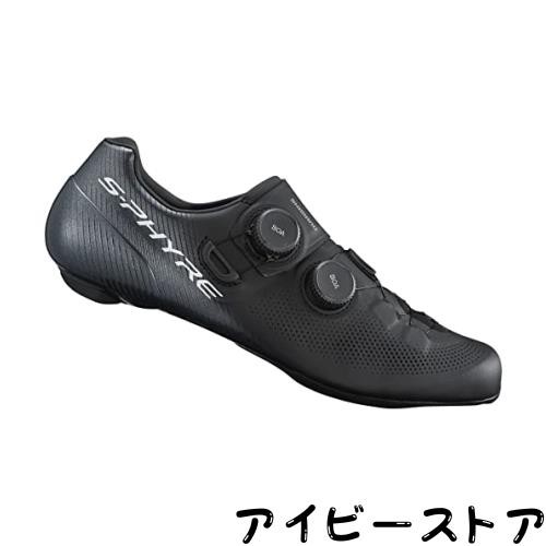 シマノ(SHIMANO) サイクリングシューズ SH-RC903 S-PHYRE ブラック46.0(29.2cm)ワイドSPD-SL