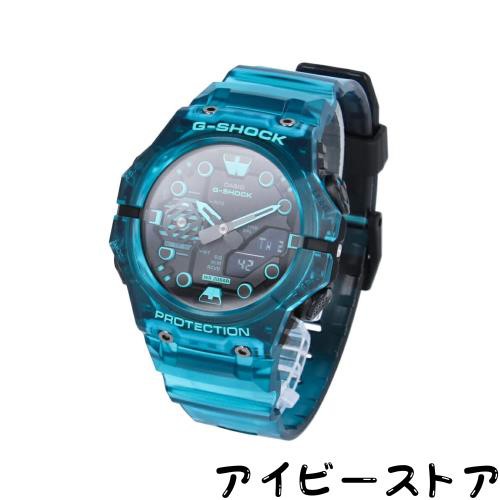 CASIO カシオ G-SHOCK GA-B001 SERIES 腕時計 時計 メンズ Bluetooth カーボン ブルー ブラック スケルトン グラデーション GA-B001G-2A