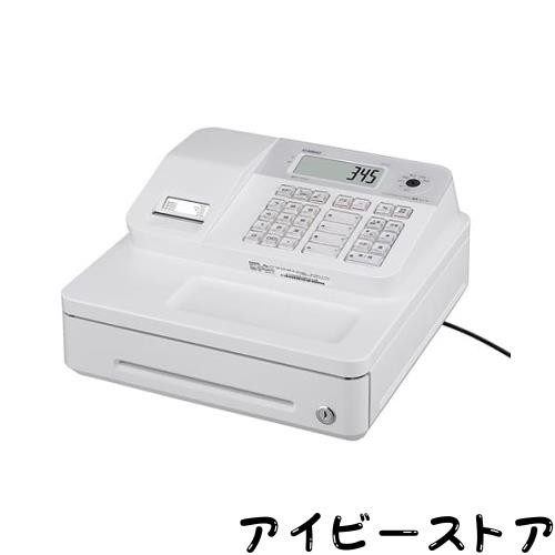 CASIO 電子レジスター 4部門 1シート Bluetooth対応 SR-G3-EX ホワイト (インボイス対応モデル)