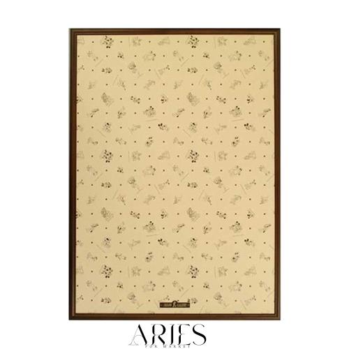 テンヨー(Tenyo) 【日本製】 木製 パズルフレーム ディズニー専用 パネル 2000ピース用 ブラウン (73x102cm) かんたんセットストッパー機