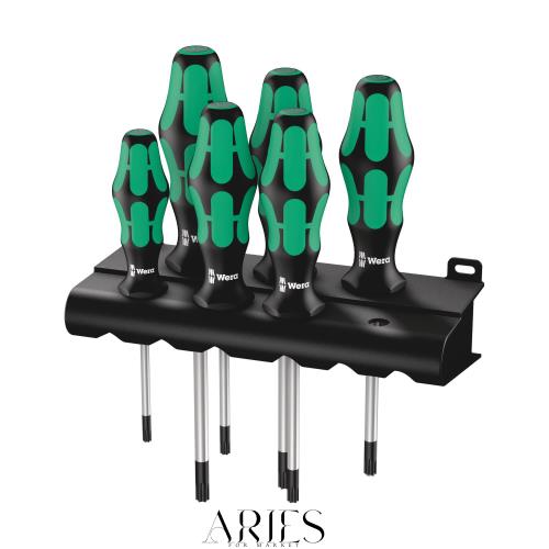 Wera(ヴェラ) 05028062001 | 367/6 トルクスドライバーセット6本組 ラック付き