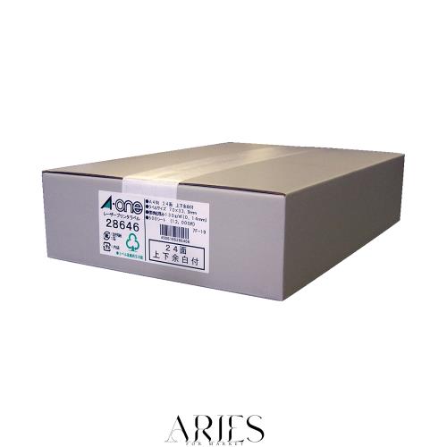 エーワン ラベルシール レーザー A4 24面 500シート 28646