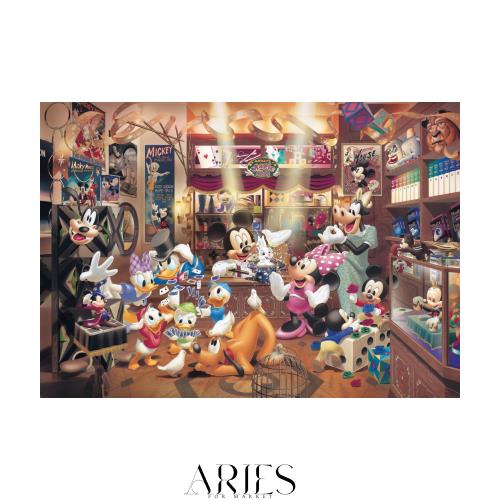 テンヨー(Tenyo) 【日本製】 1000ピース 世界最小ピース ジグソーパズル ディズニー マジックショップ (29.7×42cm) DW-1000-259 のり付